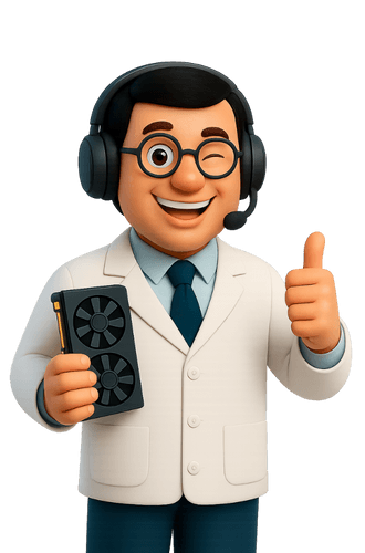 Mascotte FPSDoctor clin d'œil